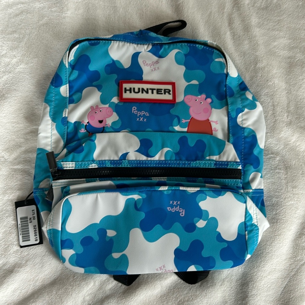 NWT Hunter X peppa pig kids backpack